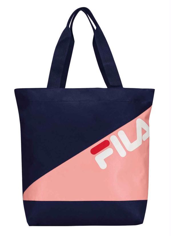 

Bolsa Fila Totte Gloss Marinho/Rosa, Azul