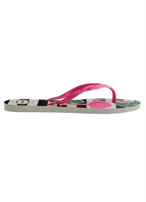 

Chinelo Havaianas Fantasia Style Branco