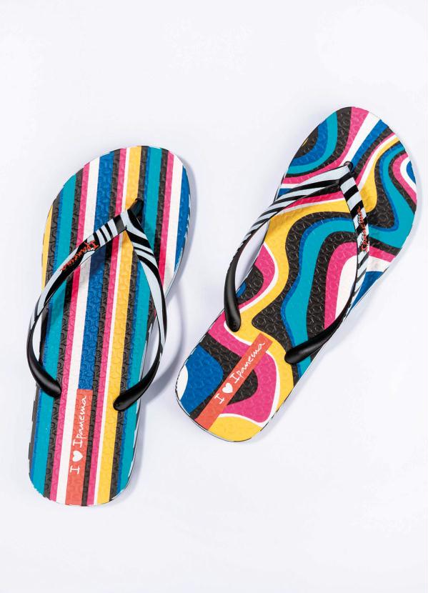 

Chinelo Ipanema sem Igual Pop Multicolor, Multicores