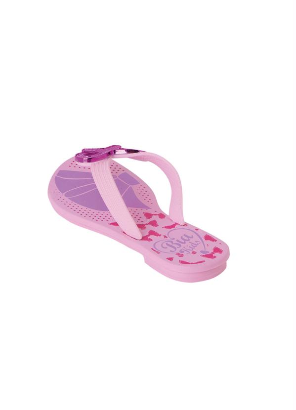 

Chinelo Infantil Rosa com Laço