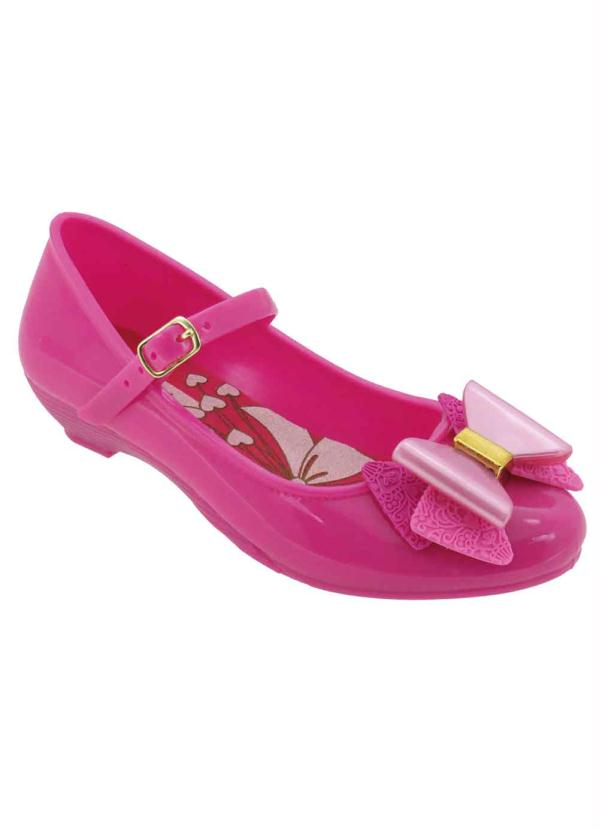 

Sapatilha Infantil Pink com Laço, Rosa