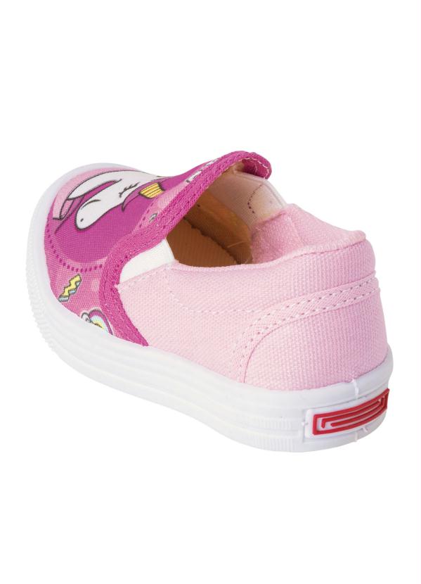 

Tênis Infantil Rosa Estampado