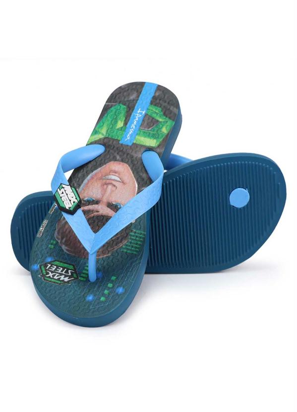 

Chinelo Infantil Ipanema Max Steel Azul