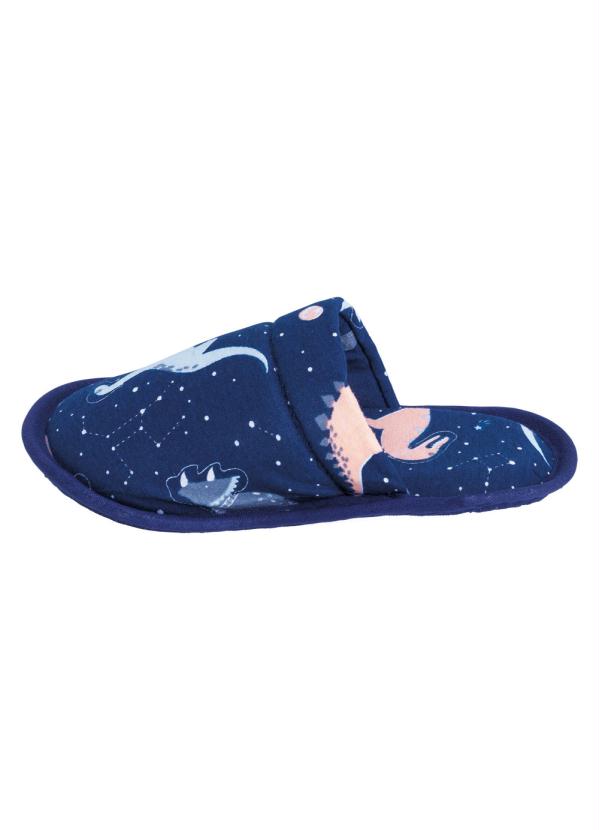 

Pantufa Infantil Marinho, Azul