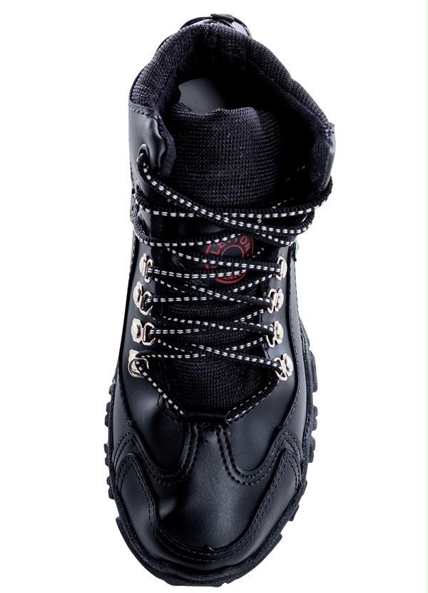 

Bota Masculina Preto Cano Alto