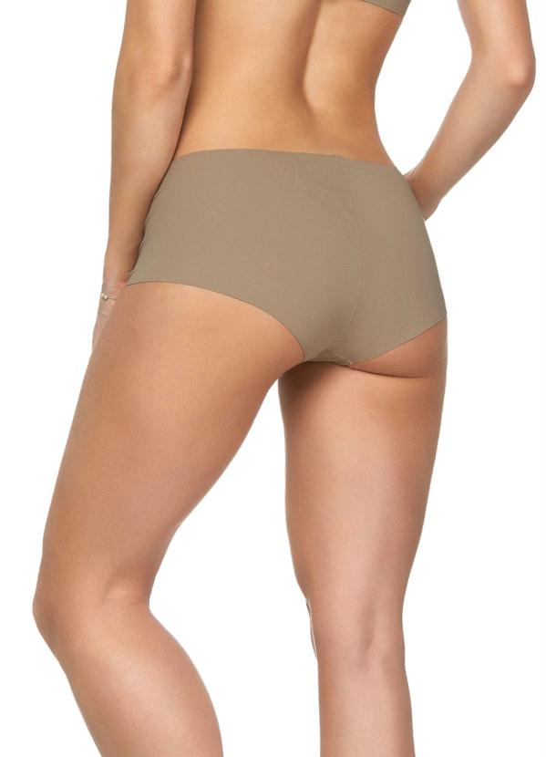 

Calcinha Boxer Nude Cotton Bege