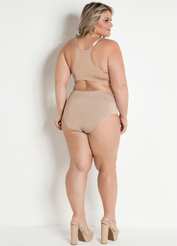 

Sutiã Plus Size Chocolate Nadador, Bege