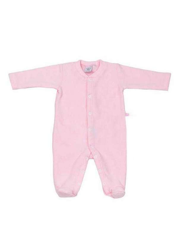 Macacão Longo Soft Glace Infantil Rosa Bebê 2 Rosa Bebê