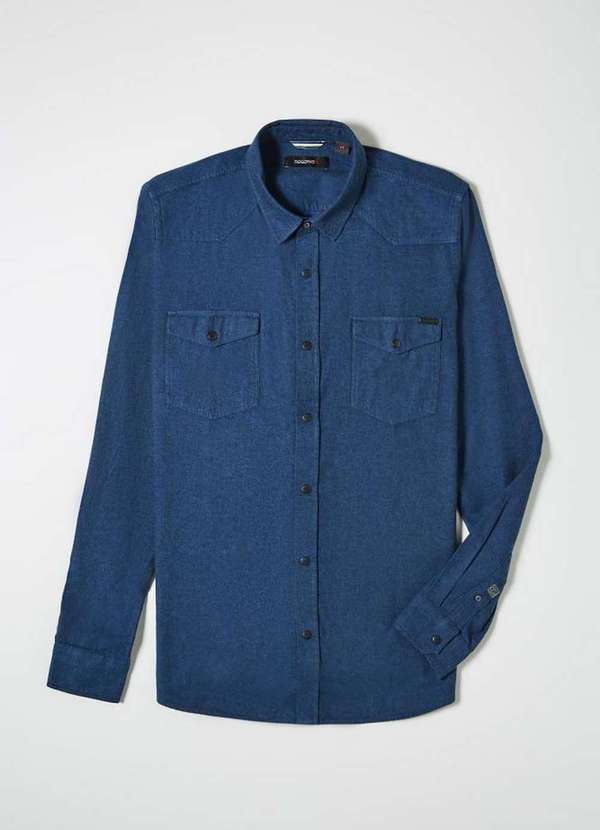 

Camisa Western Solaris Azul