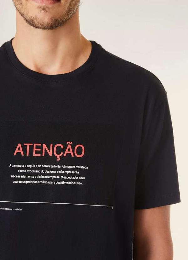 

Camiseta Est Termo D Responsabilidade Vj Reserva P, Preto