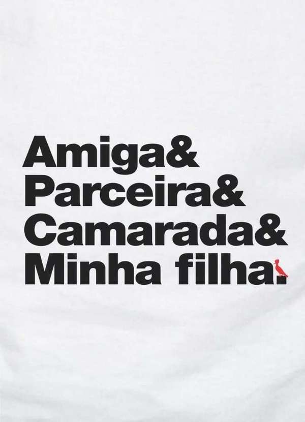 

Camiseta Pai de Menina Camarada Branco