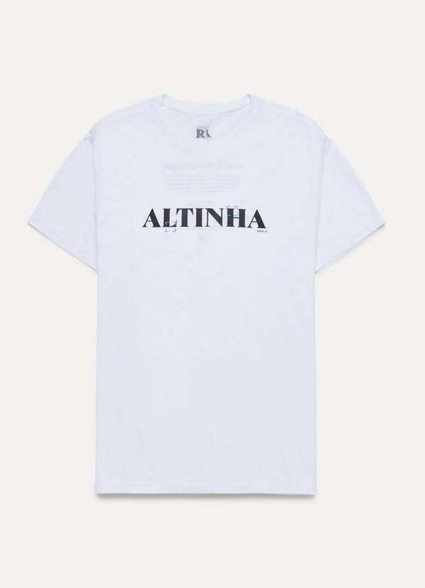 

Camiseta Pf Estampada Altinha Reserva Branco