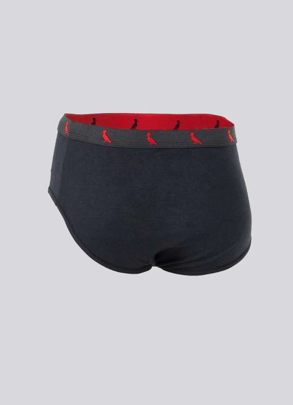 

Cueca Cont. Basica Pack 2 Algodao Preto