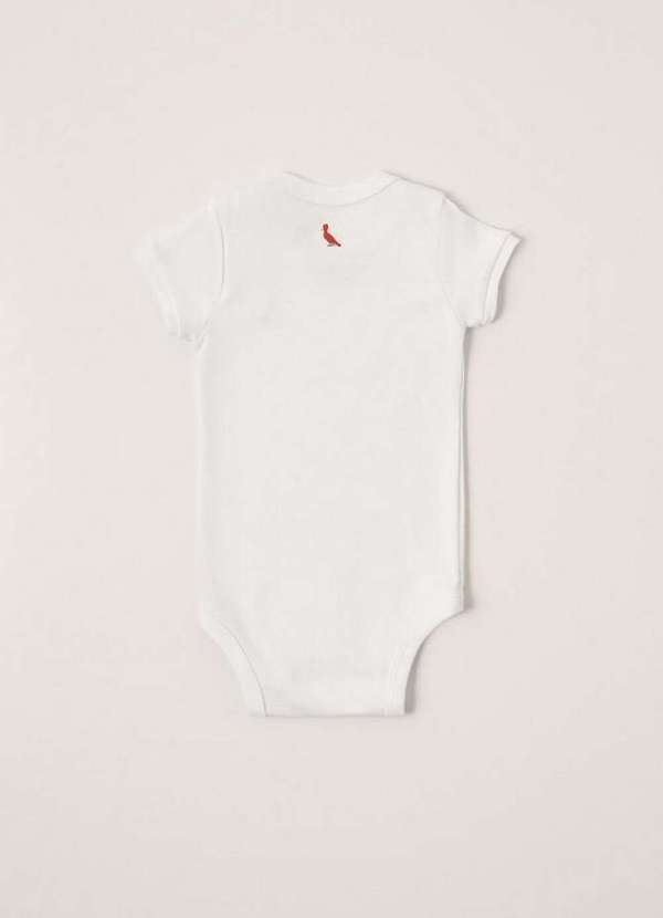 

Macaquinho Body Bb Estampa Bebe Radical Branco