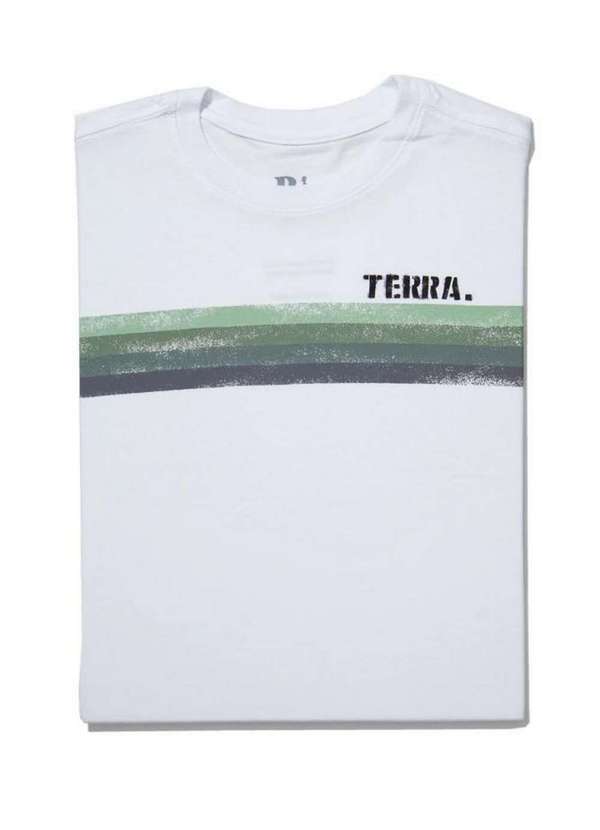 

Camiseta Mini Sm Silk Terra Reserva Mini Branco