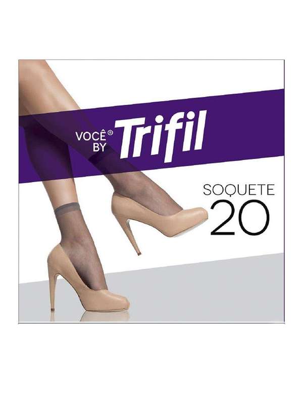 

Meia Soquete Feminina Trifil Fio 20 Mel Marrom