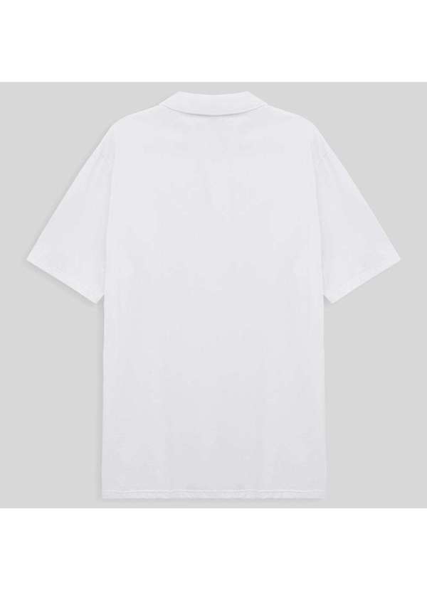 

Camisa Polo Masculina Super Branco