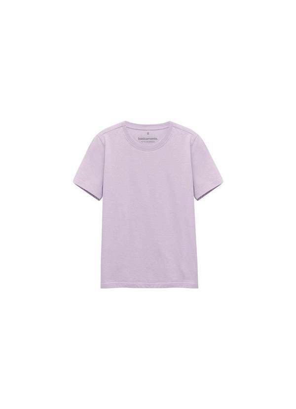 

Camiseta Tradicional Infantil Gola C Roxo