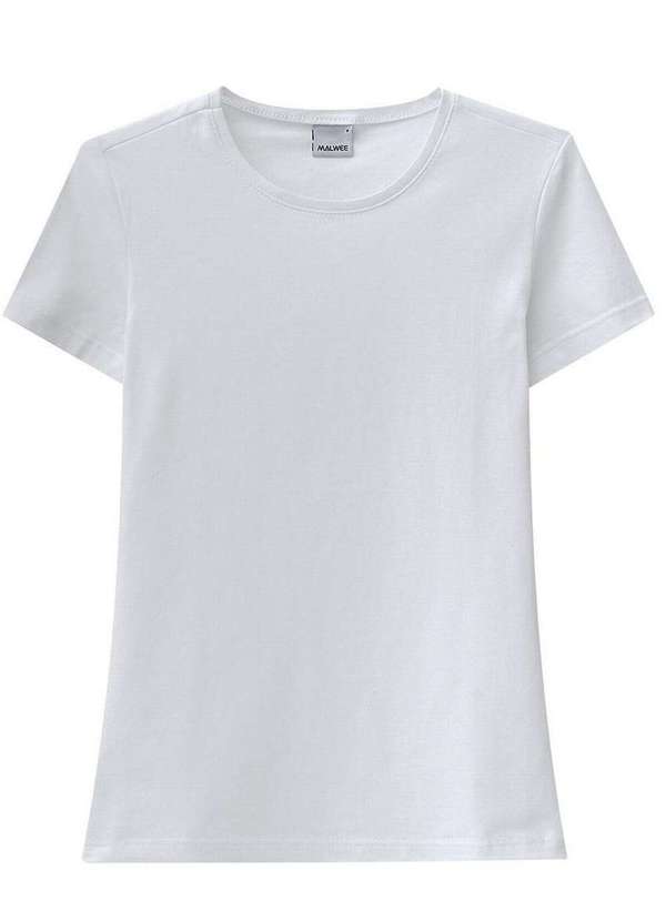 

Camiseta Feminina Malwee 1000004500 00001-Branca, Branco