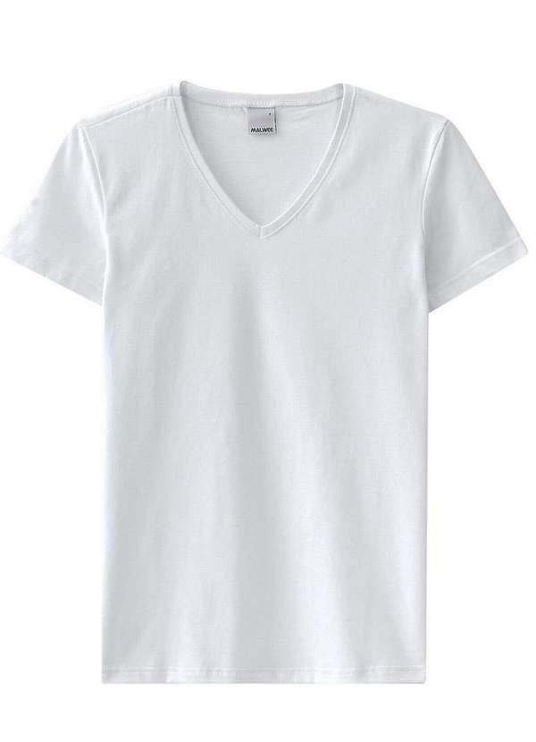 

Camiseta Malwee 1000047373 00001-Branca, Branco