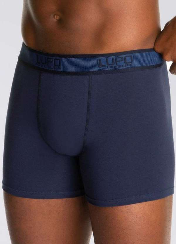 

Cueca Boxer Lupo 784-024 2805-Marinho, Azul