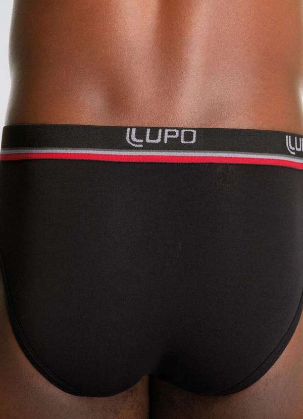 

Cueca Slip Lupo 524-002 9990-Preto