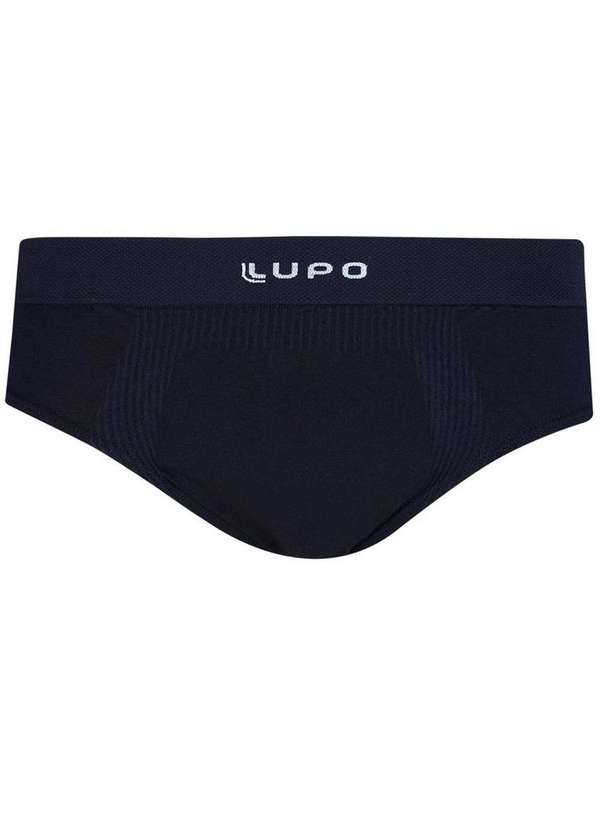 

Cueca Slip Lupo Micromodal 681-01 9990-Preta, Preto