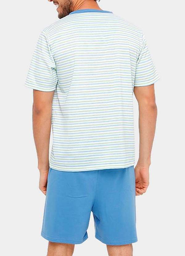 

Pijama Masculino Curto Lupo 28021-001 2560-Azul