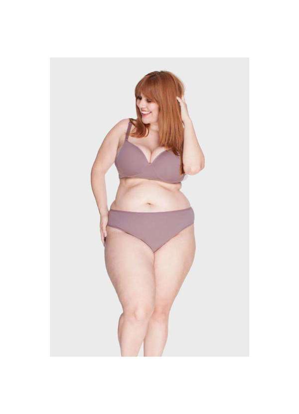 

Sutiã Básico Plus Size Lilás Roxo