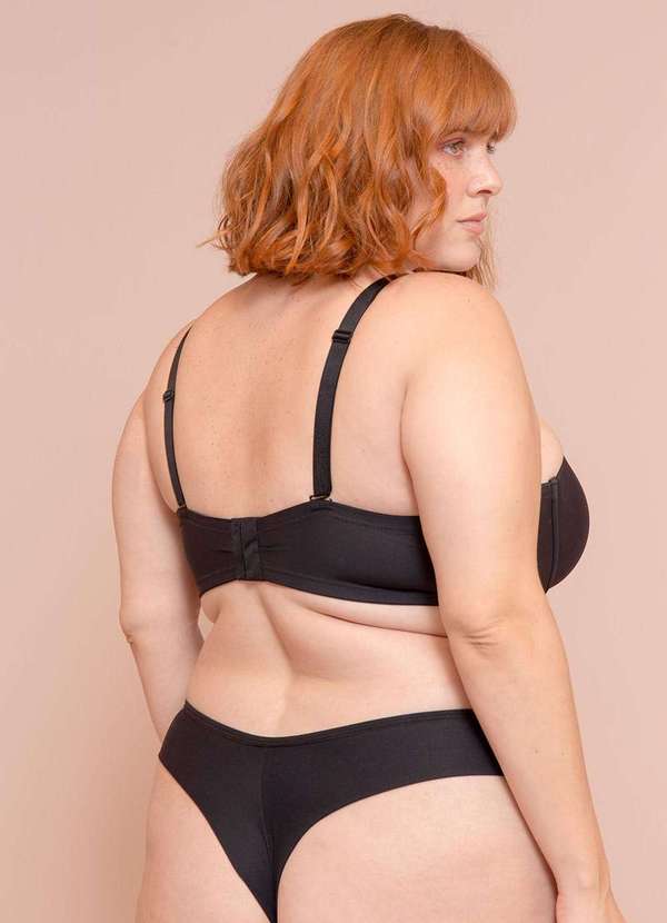 

Sutiã Tomara que Caia Plus Size Preto-56 Preto