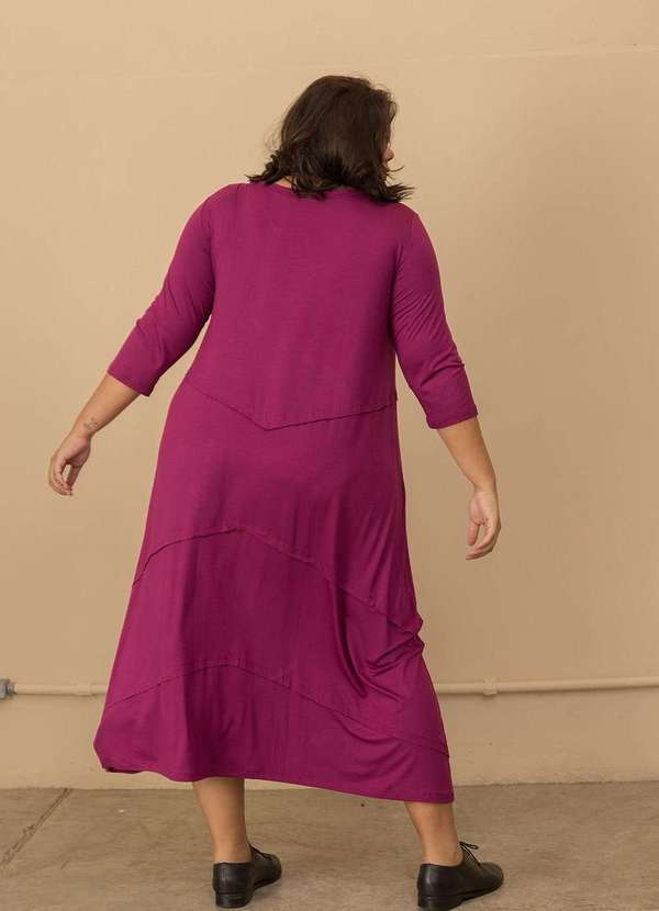 

Vestido Lídia Plus Size Roxo- Roxo