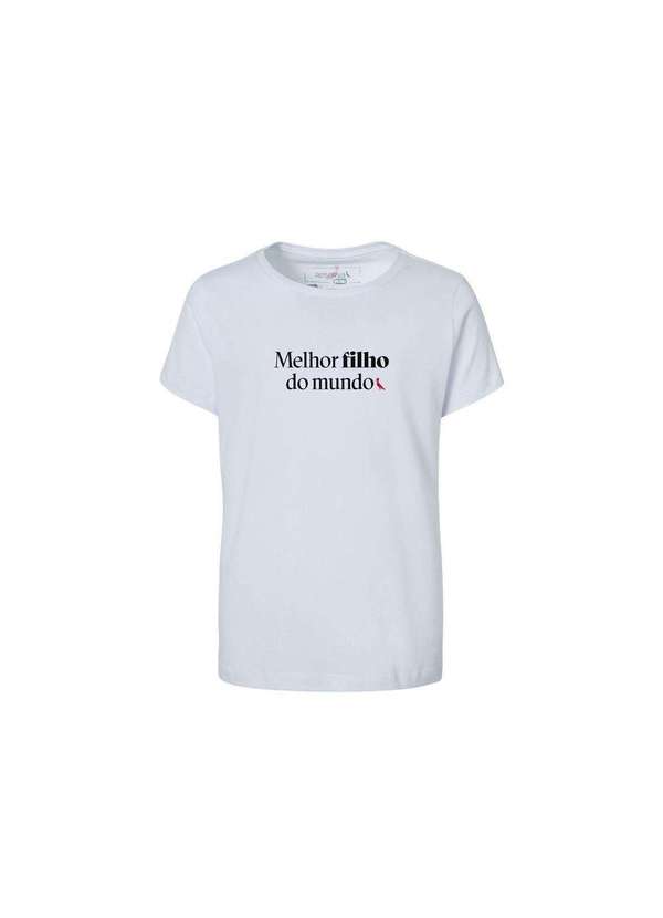 Camiseta Mini Melhor Filho do Mundo Mini Reserva Mini Branco