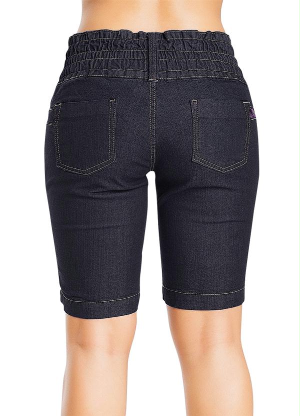 

Bermuda Jeans Feminina Azul