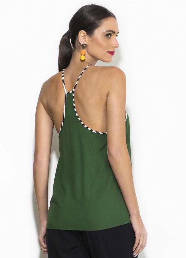 

Blusa de Alça Verde