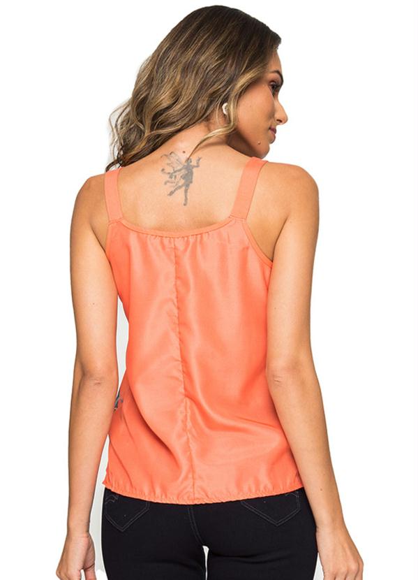 

Blusa Feminina de Alça Laranja