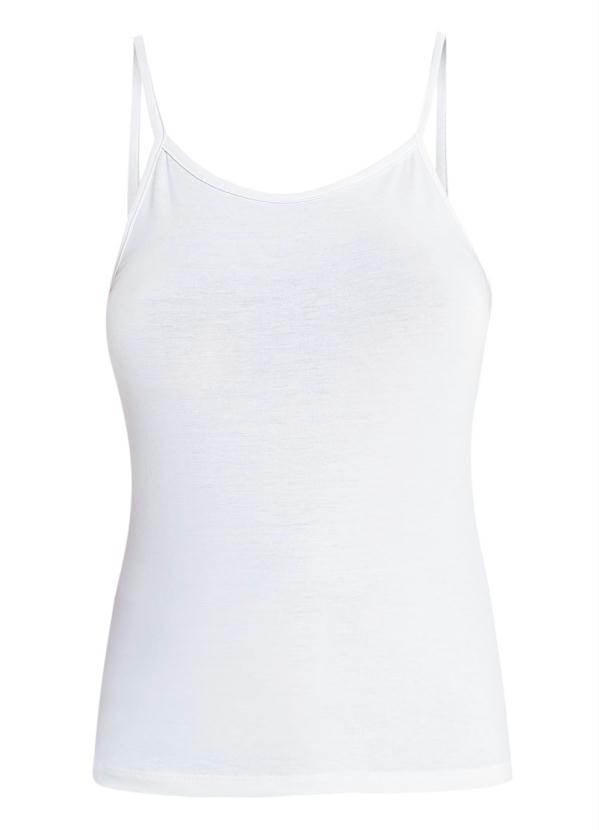 

Blusa Quintess de Alças Branca, Branco