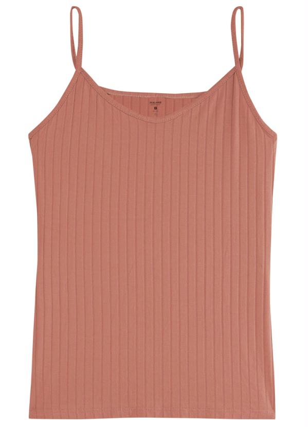 

Blusa Rosê Canelada em Viscose, Rosa