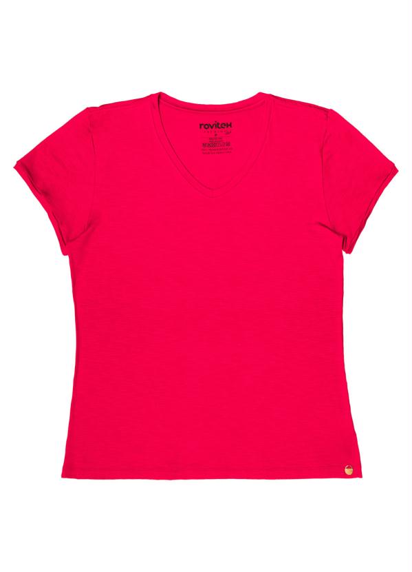 

Blusa Básica Feminina Vermelho