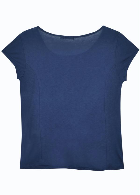 

Blusa com Estampa Marinho, Azul