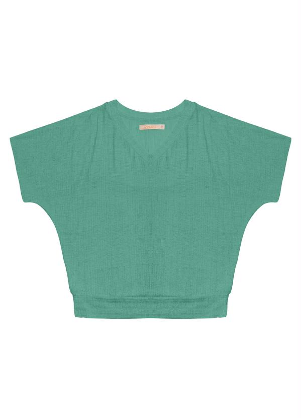 

Blusa Feminina Canelada Verde