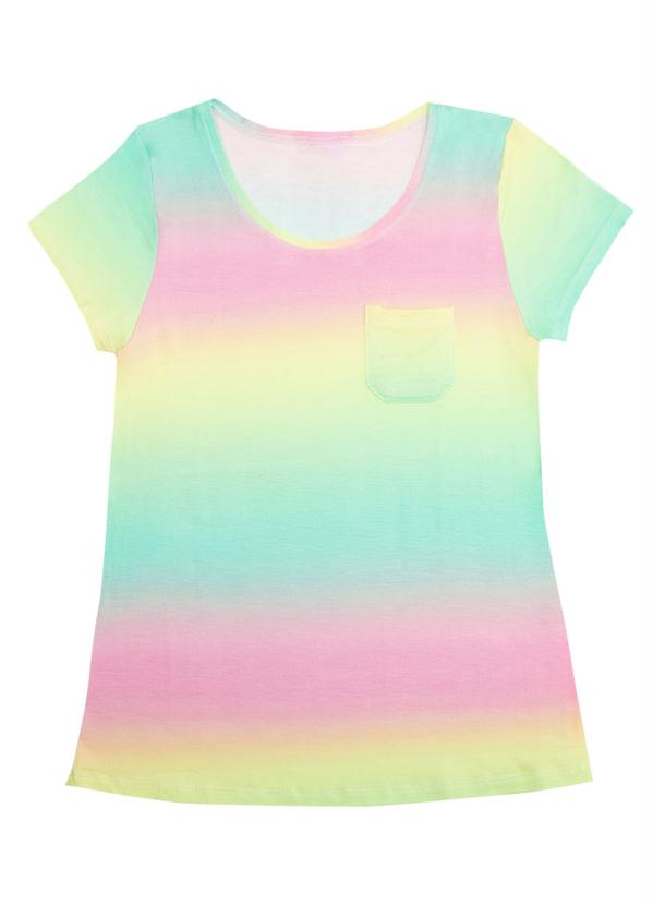 

Blusa Feminina Tie Dye Verde