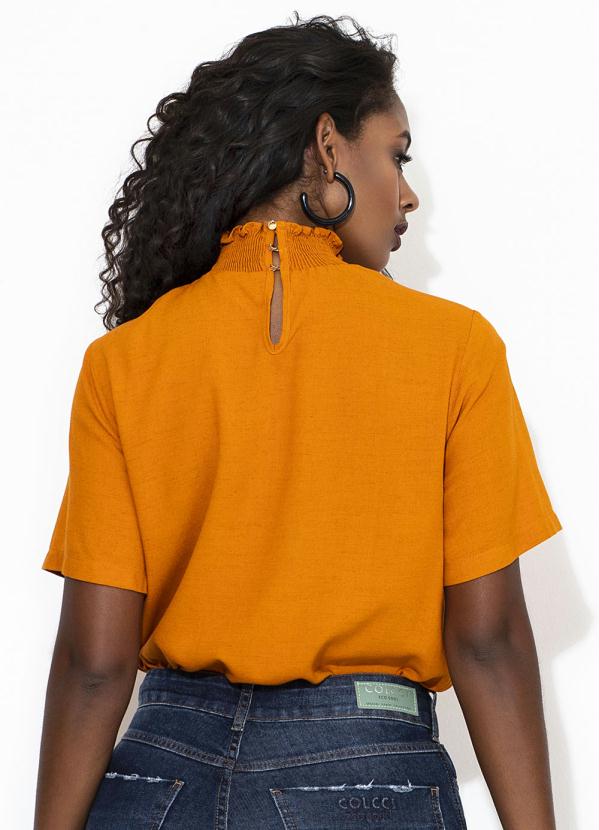 

Blusa Linho Laranja