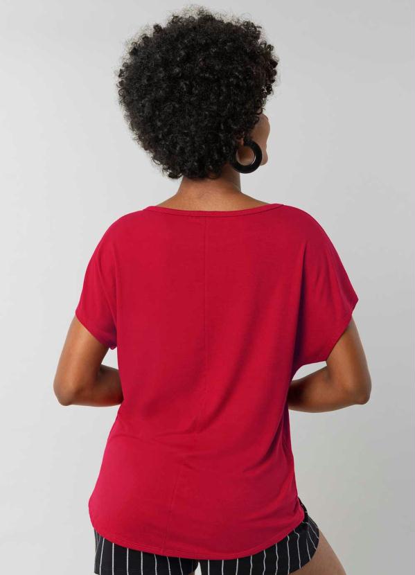 

Blusa Malha Sense Vermelho