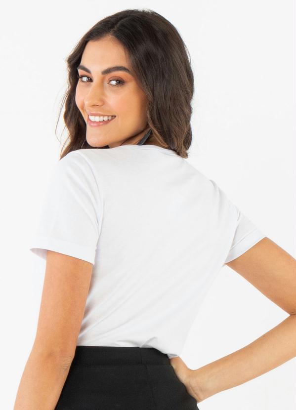 

Blusa Manga Curta Branco