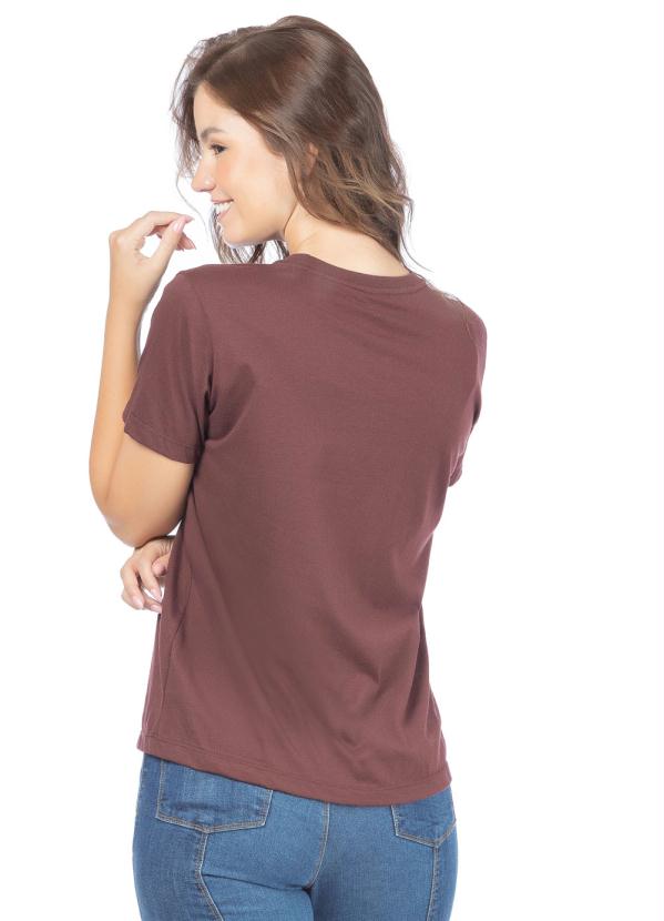 

T-Shirt Feminina Adventure Bordo, Vermelho