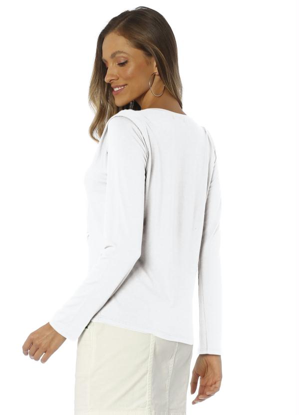 

Blusa em Malha Branco