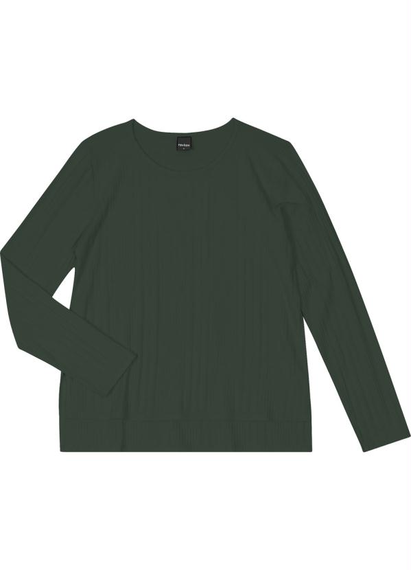 

Blusa Feminina Canelada Verde