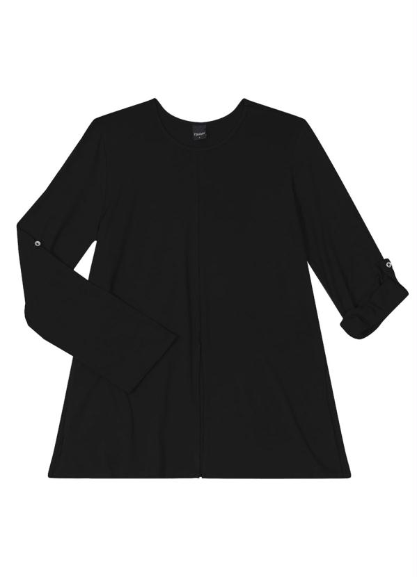 

Blusa Feminina Manga Longa Preto