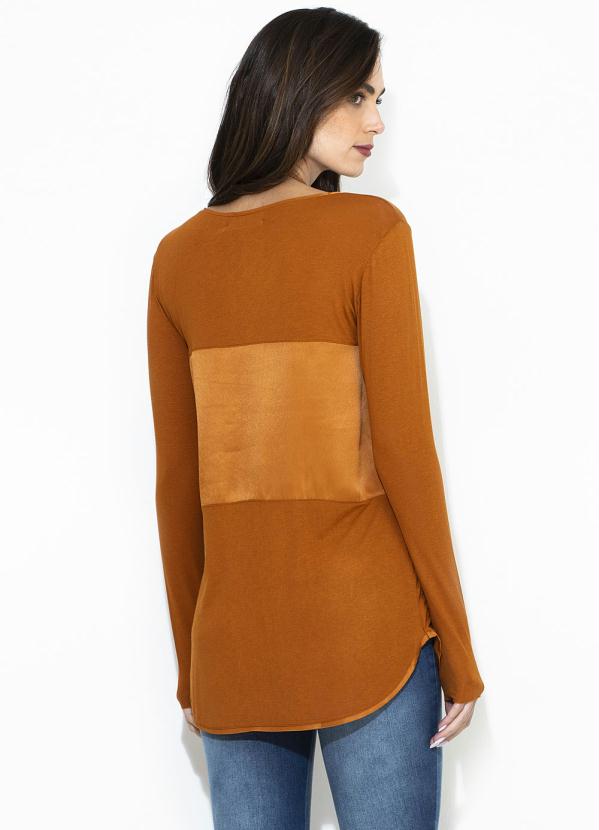 

Blusa Manga Longa Laranja