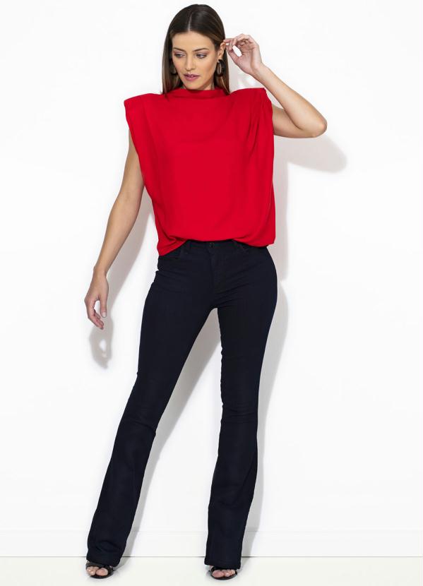 

Blusa Muscle Tee Vermelha, Vermelho